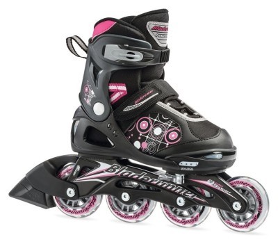 Роликовые коньки детские Bladerunner PHASER FLASH G W 28-32 (K11.0) 175-205мм Black/pink (0T910500 7Y9) O