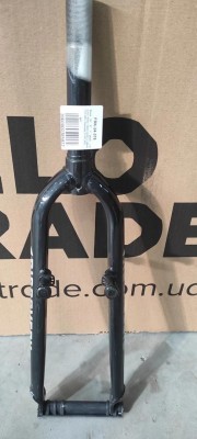 Вилка 24" жесткая жесткая Сталь 1" v-br резьб. под эксцентрик шток-153мм Discovery HLF-995HDV FLINT 2021 черно-синий с серым YS 2251