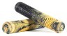 Грипси для самокату North Industry Pro 160mm - Black/Canary Yellow Swirl, укр