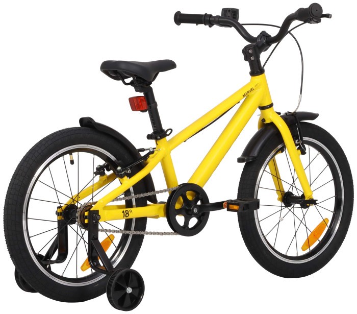 Велосипед 18" Pride MARVEL 18 2025 желтый