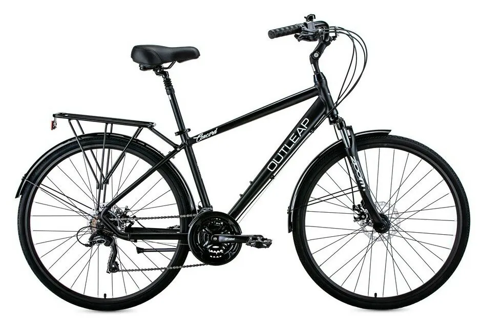 Велосипед Outleap Concord 28" 17" Black (19" Чорний)