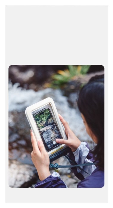 Водонепроникний чохол для телефону Naturehike CNK2300BS015, синій