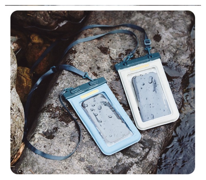 Водонепроникний чохол для телефону Naturehike CNK2300BS015, синій