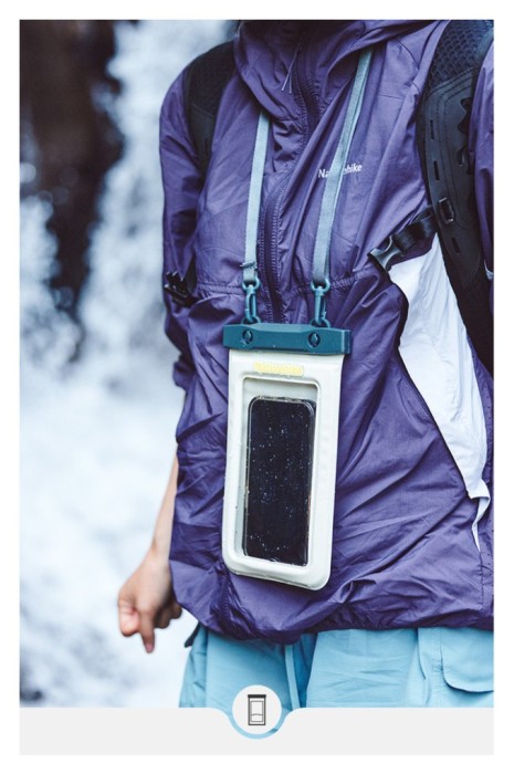 Водонепроникний чохол для телефону Naturehike CNK2300BS015, синій, укр, укр