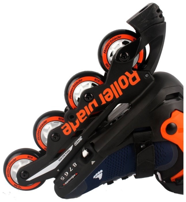 Ролики дитячі Rollerblade Microblade Midnight Blue, укр, укр