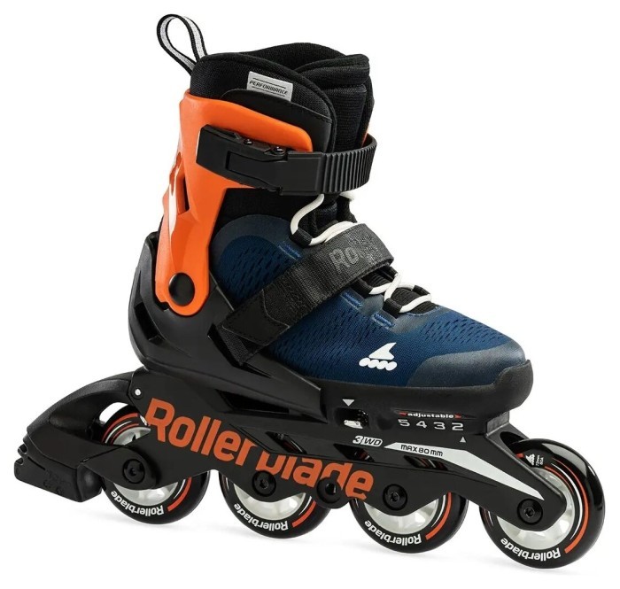 Ролики дитячі Rollerblade Microblade Midnight Blue, укр, укр