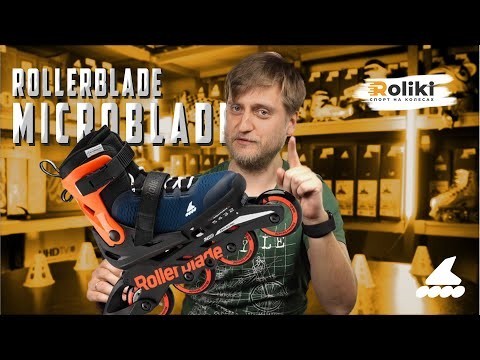 Ролики дитячі Rollerblade Microblade Midnight Blue, укр, укр