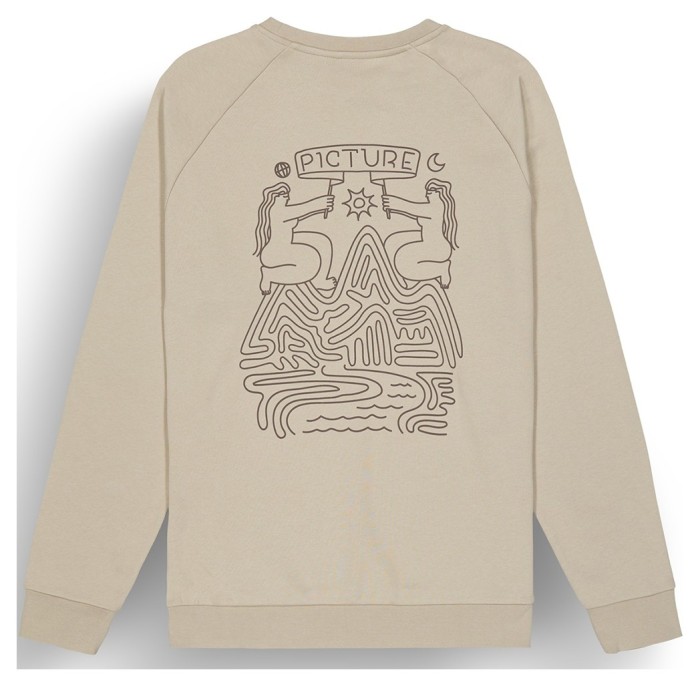 Picture Organic свитшот Terra plaza taupe L