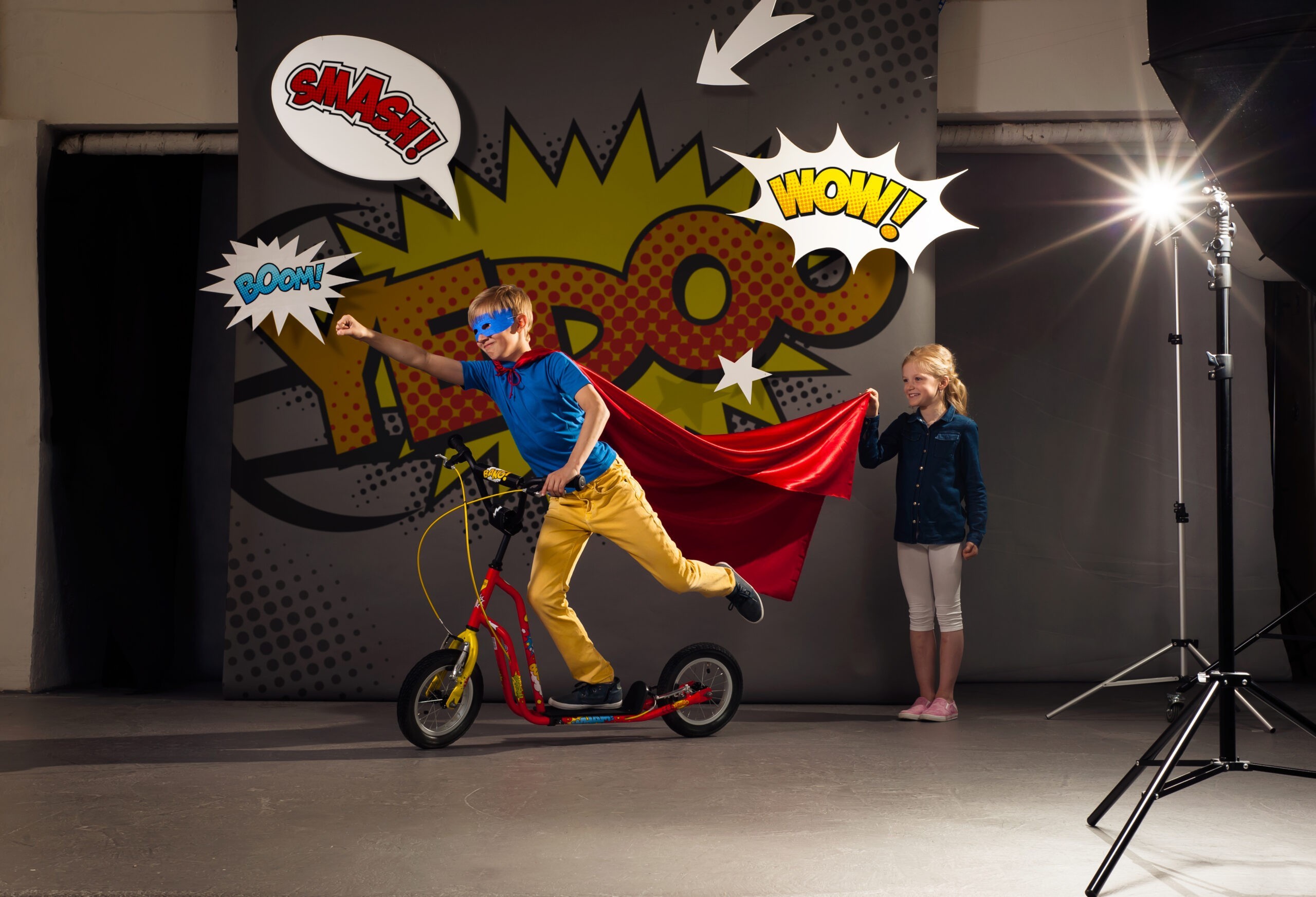 Самокат Yedoo Wzoom Ltd Comics, укр, укр