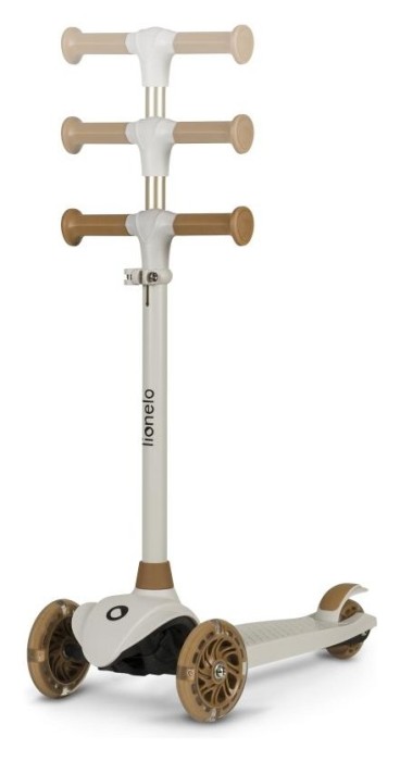 Дитячий самокат Lionelo JESSY GREY BROWN, укр, укр
