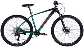 Велосипед AL 29&quot; Formula ZEPHYR EXPERT HDD рама-19&quot; темно-сріблястий з зеленим 2025