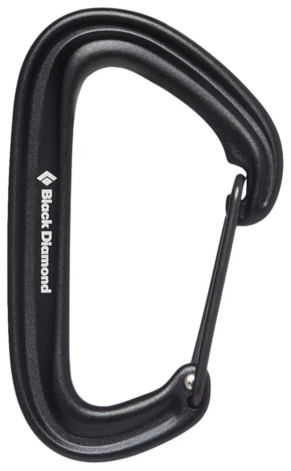 Карабін Black Diamond LiteWire, Black (SHM_BD 210234.0002)