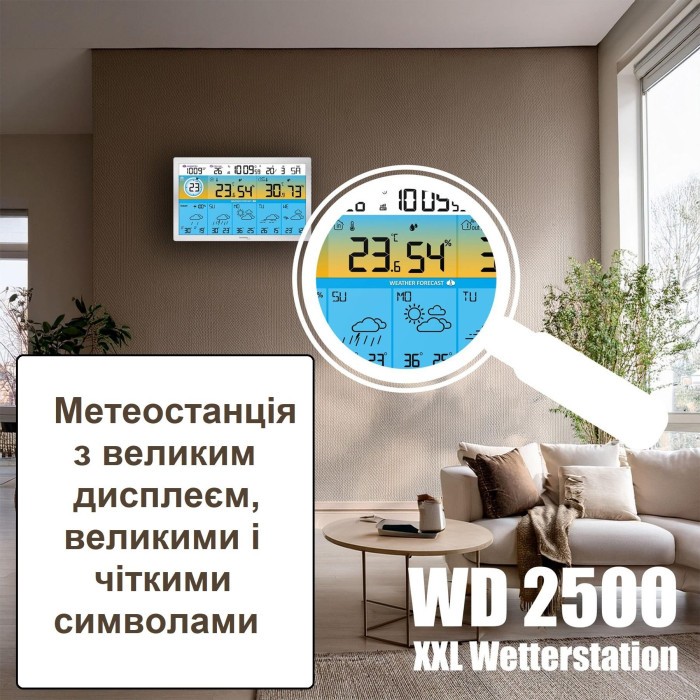 Метеостанция Technoline DirektWetter WD2500 Silver (WD2500)