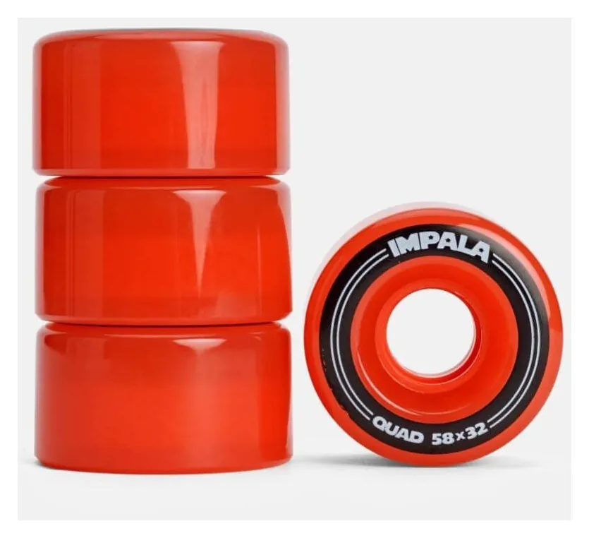 Impala колеса для роликов 4 Pack - Red (Impala колеса для роликов 4 Pack - Red)