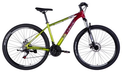 Велосипед AL 29" SPACE PHAETON DD FR рама-18" зелено-розовый 2025