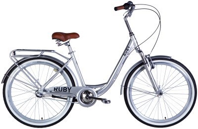 Велосипед AL 26&quot; Dorozhnik RUBY PH рама-17&quot; світло-сріблястий 2025