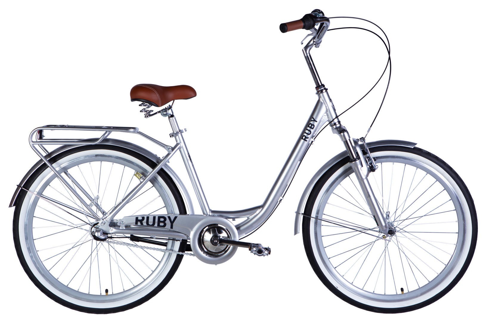 Велосипед AL 26" Dorozhnik RUBY PH рама-17" світло-сріблястий 2025