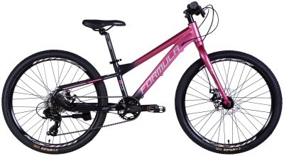 Велосипед AL 24" Formula F-1 DD CS рама-11" розово-черный 2025