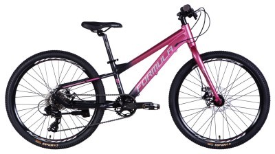 Велосипед AL 24&quot; Formula F-1 DD CS рама-11&quot; рожево-чорний 2025