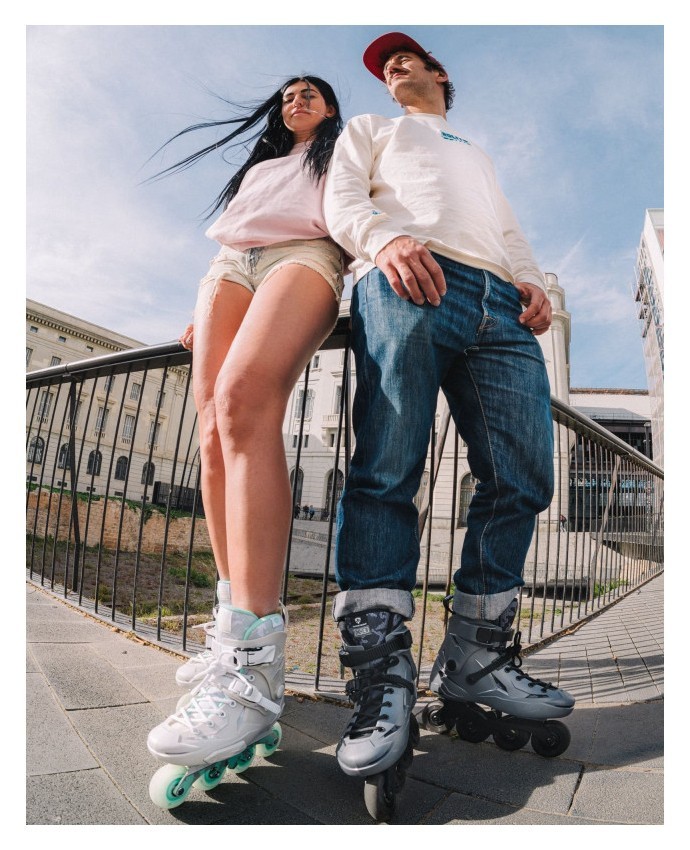 Ролики Flying Eagle X3 Shrike сірі, укр, укр