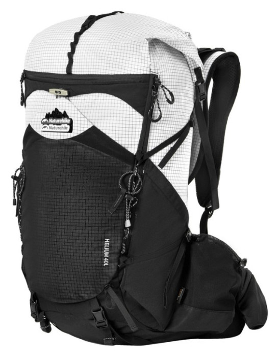 Рюкзак туристичний Naturehike Helium CNK2450XB016, 40 л, білий, L, укр, укр