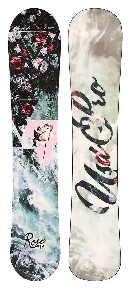 Сноуборд USD Pro ROSE 149 Flower/Grey (USB19W1P) (149 см anthra)