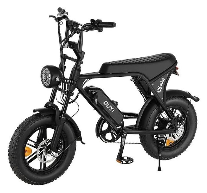 Електровелосипед Maraton Cruzzer V8 Mini Чорний, укр, укр