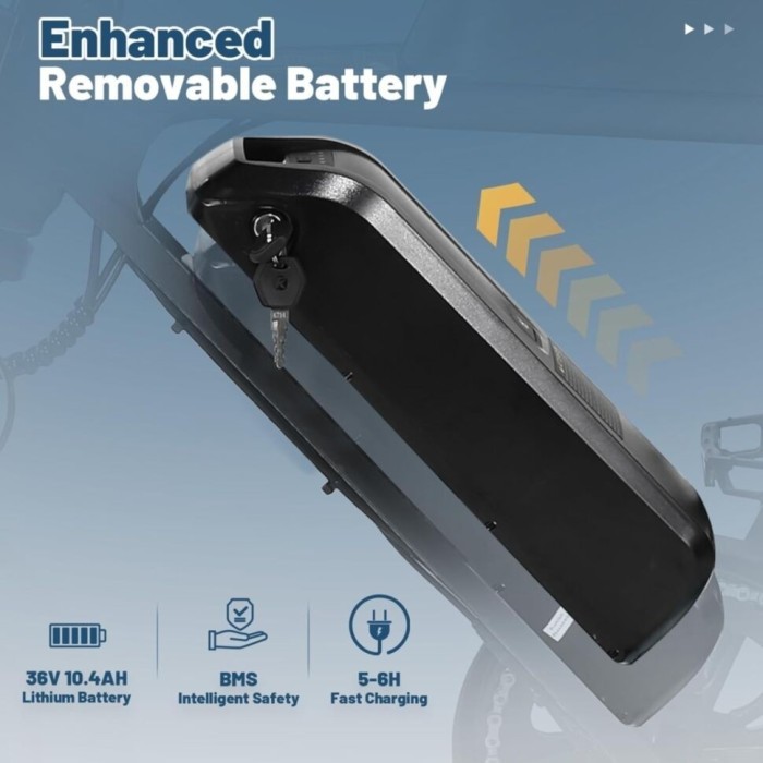 Електровелосипед Maraton Cruzzer V8 Mini Чорний