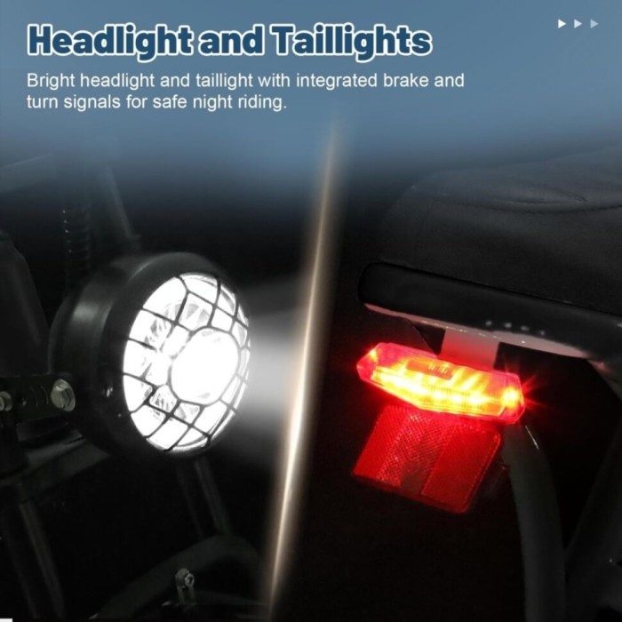 Електровелосипед Maraton Cruzzer V8 Mini Чорний, укр, укр