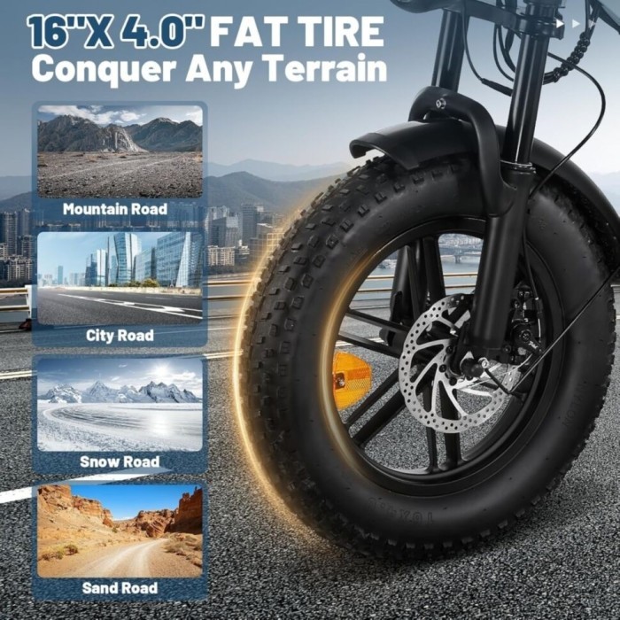 Електровелосипед Maraton Cruzzer V8 Mini Чорний, укр, укр