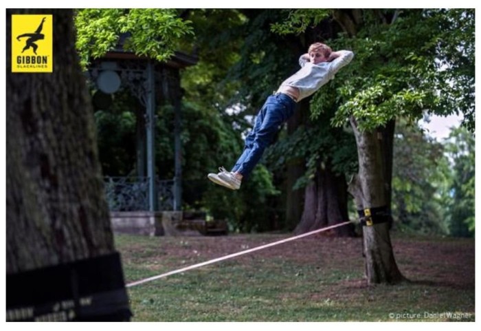 Слеклайн стропа Gibbon Andy Lewis Trickline X13 Webbing