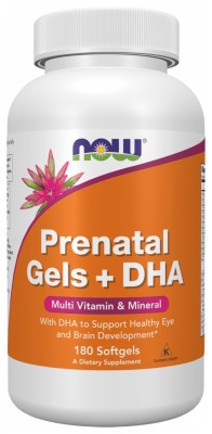 Prenatal Gels + DHA - 180 softgels