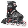 Роликові коньки дитячі Bladerunner PHASER XR COMBO M 28-32 (11J) 175-205мм Black/red (0T312600 741) O, укр