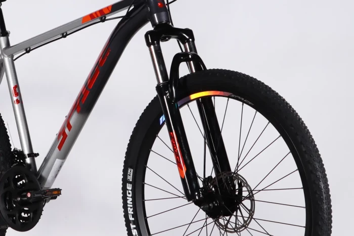 Велосипед AL 27.5" SPACE PHAETON DD FR рама-19" сіро-сріблястий 2026