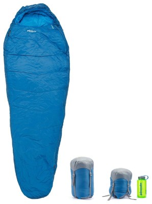 Спальный мешок Pinguin Savana (5/0°C), 185 см - Left Zip, Blue (PNG 236156) 2020