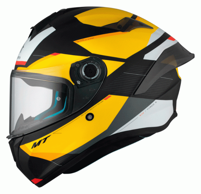 Мотошолом MT Targo S KAY B3 Matt Yellow ECE2206