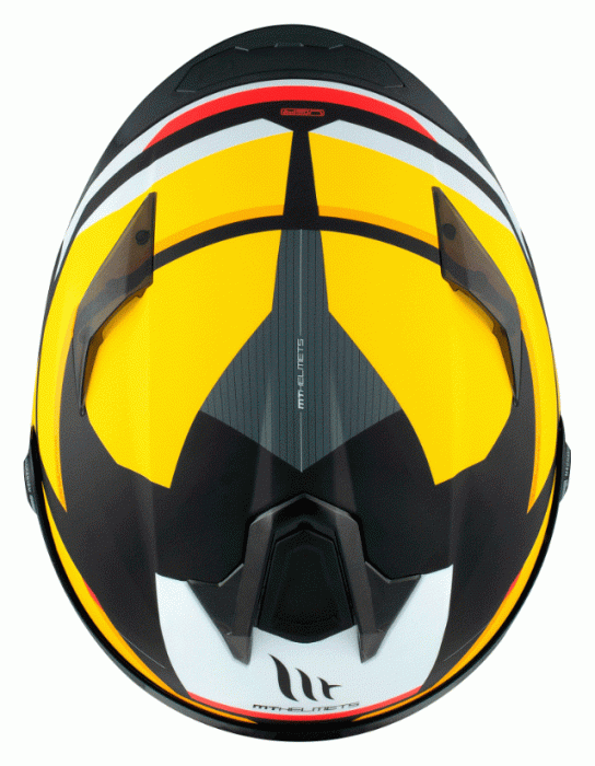 Мотошолом MT Targo S KAY B3 Matt Yellow ECE2206