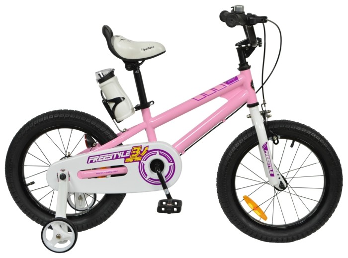 Велосипед RoyalBaby FREESTYLE 16", OFFICIAL UA, розовый