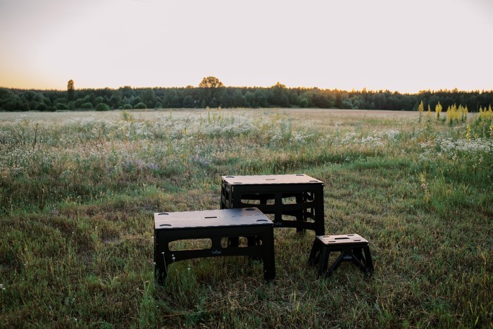 Стілець Tribe Camp Chair Low пластиковий T-EF-0001-black, укр, укр