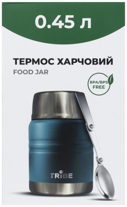 Термос Tribe Food Jar харчовий 0,45 л T-DE-0022, blue