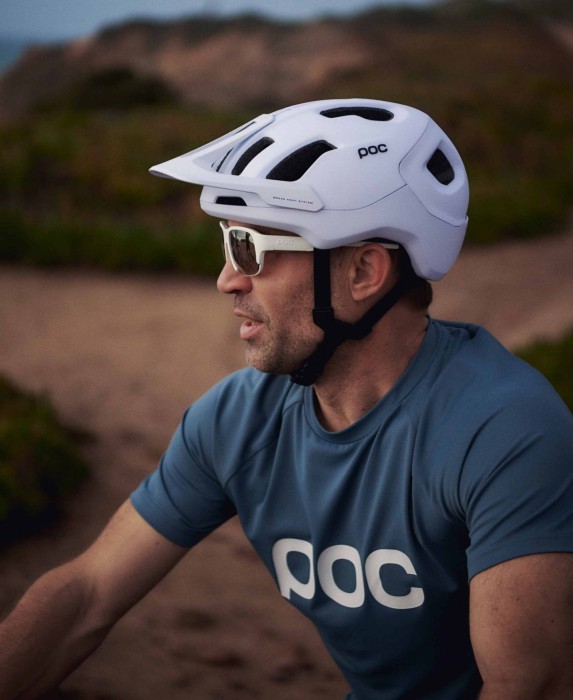 Шолом велосипедний POC Axion SPIN, Matt White, XS / S