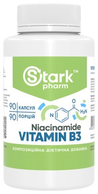 Niacinamide Vitamin B3 500mg - 90 caps