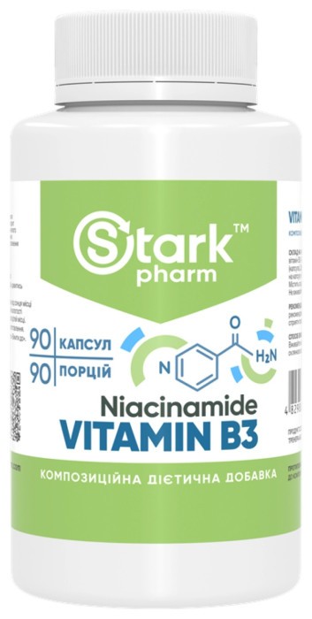 Niacinamide Vitamin B3 500mg - 90 caps