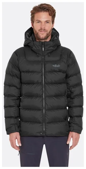 Зимова чоловіча куртка Rab Ascent Jacket, Black, MED