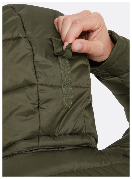 Зимова чоловіча куртка Rab Ascent Jacket, Black, MED