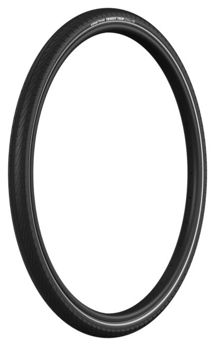 Покрышка 700x45 (45-622) GoodYear Transit Tour S3: Protection, Wire, Black + reflective strips, 60tpi