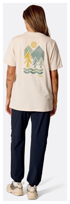 Футболка жіноча Rab Stance Vista Tee, Tempest Blue