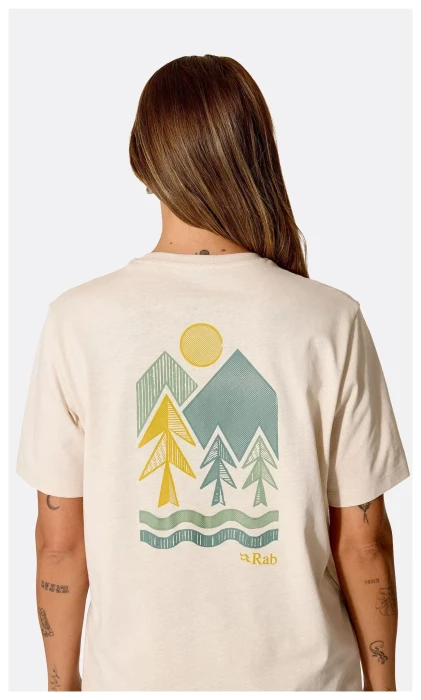 Футболка жіноча Rab Stance Vista Tee, Tempest Blue