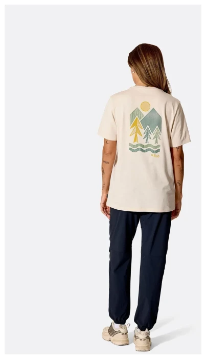 Футболка жіноча Rab Stance Vista Tee, Tempest Blue