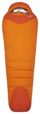 Спальный мешок Rab Andes Windstopper Regular, -30C/-22F, Left Zip, Atomic
